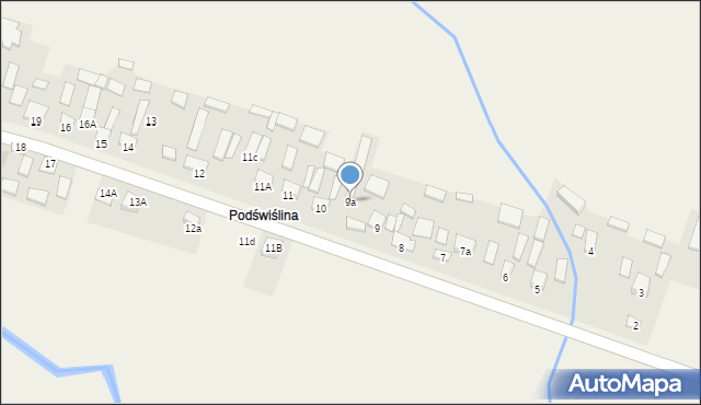 Radkowice, Radkowice, 9a, mapa Radkowice
