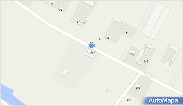 Radlin, Radlin, 96, mapa Radlin