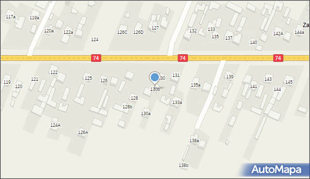 Radlin, Radlin, 130b, mapa Radlin