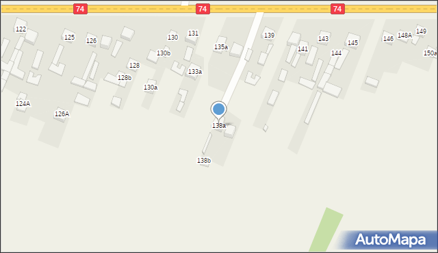 Radlin, Radlin, 138a, mapa Radlin