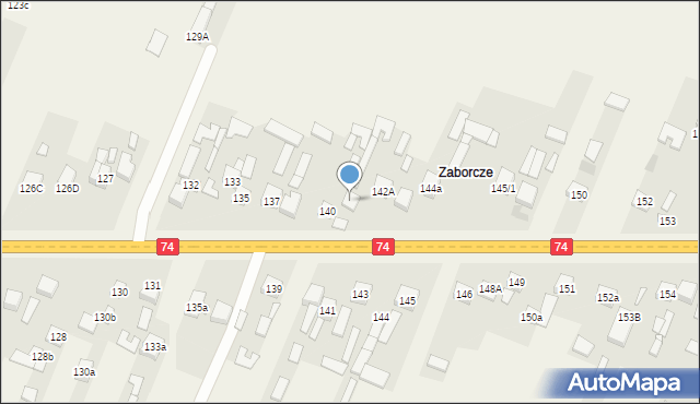 Radlin, Radlin, 141b, mapa Radlin