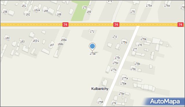 Radlin, Radlin, 173a, mapa Radlin