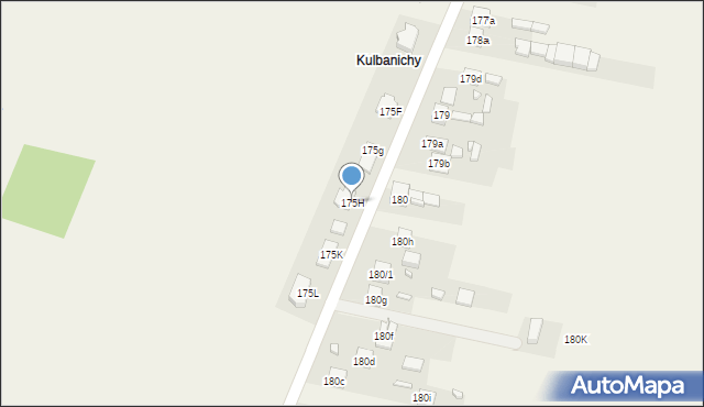 Radlin, Radlin, 175H, mapa Radlin