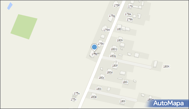 Radlin, Radlin, 175L, mapa Radlin