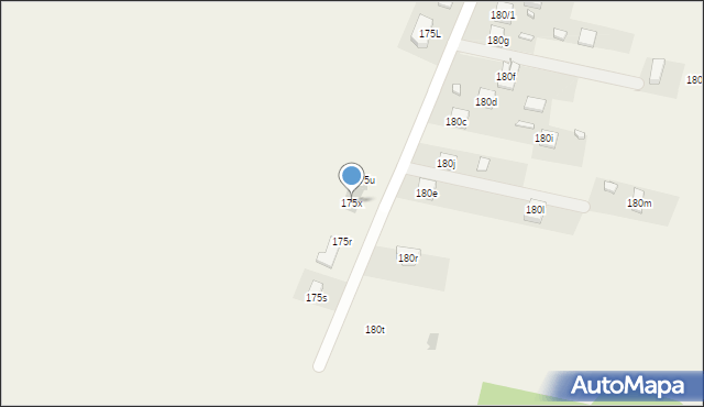 Radlin, Radlin, 175x, mapa Radlin