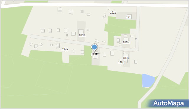 Radlin, Radlin, 188F, mapa Radlin