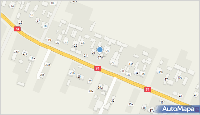 Radlin, Radlin, 27a, mapa Radlin