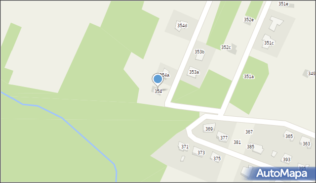 Radlin, Radlin, 354, mapa Radlin