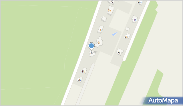 Radlin, Radlin, 3L, mapa Radlin