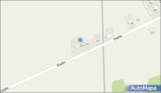 Radlin, Radlin, 15, mapa Radlin