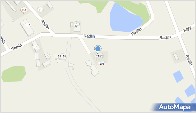 Radlin, Radlin, 29a, mapa Radlin