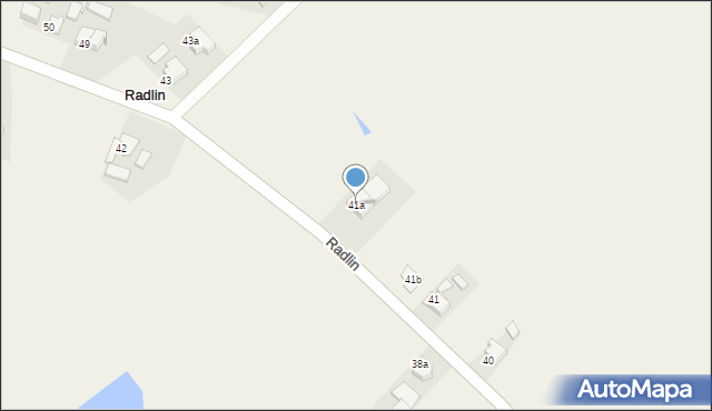 Radlin, Radlin, 41a, mapa Radlin