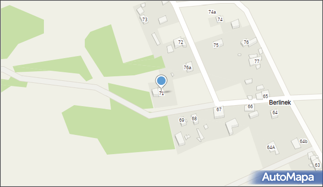 Radłówka, Radłówka, 71, mapa Radłówka