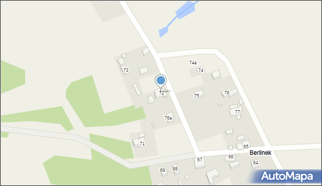 Radłówka, Radłówka, 72, mapa Radłówka