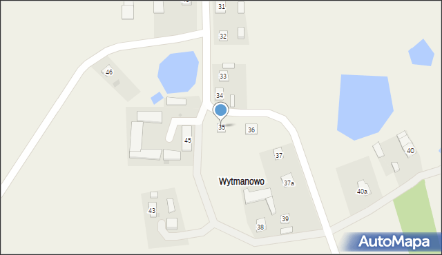 Radłowo, Radłowo, 35, mapa Radłowo