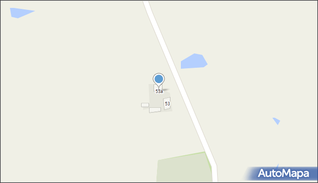 Radłowo, Radłowo, 53a, mapa Radłowo