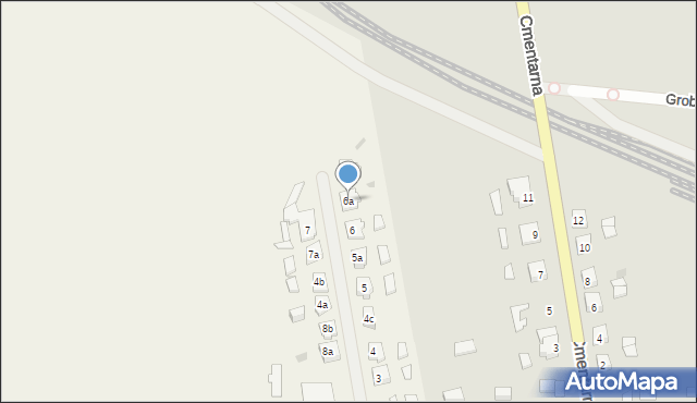 Radłowo, Radłowo, 6a, mapa Radłowo