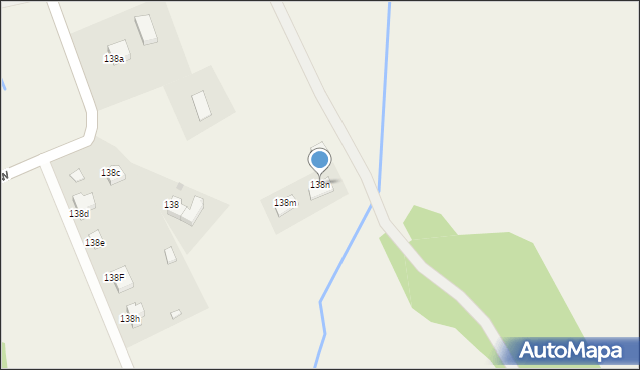 Radochów, Radochów, 138n, mapa Radochów