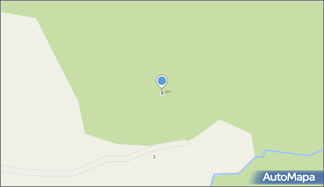 Radocyna, Radocyna, 8, mapa Radocyna
