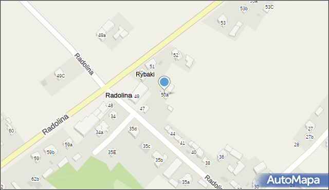 Radolina, Radolina, 50a, mapa Radolina