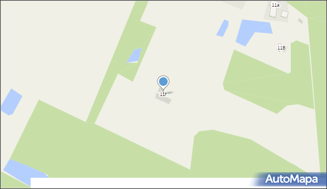 Radomek, Radomek, 11f, mapa Radomek