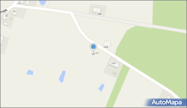 Radomek, Radomek, 11l, mapa Radomek