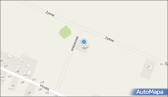 Radomice, Radomice, 52b, mapa Radomice