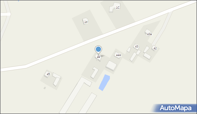 Radomice, Radomice, 44, mapa Radomice