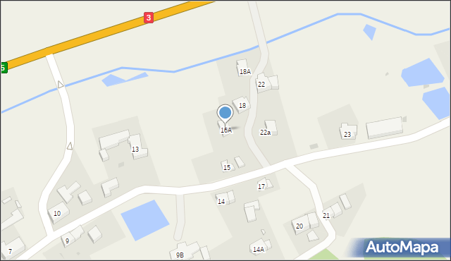 Radomierz, Radomierz, 16A, mapa Radomierz