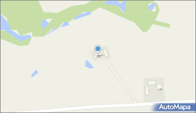 Radomin, Radomin, 158, mapa Radomin