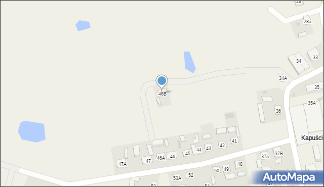 Radomin, Radomin, 46B, mapa Radomin