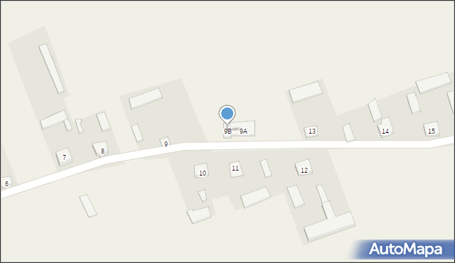 Radomka, Radomka, 9B, mapa Radomka