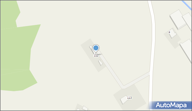 Radomno, Radomno, 112, mapa Radomno