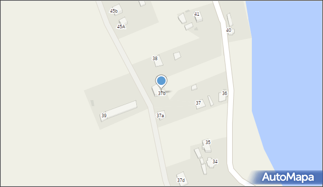 Radomno, Radomno, 37b, mapa Radomno