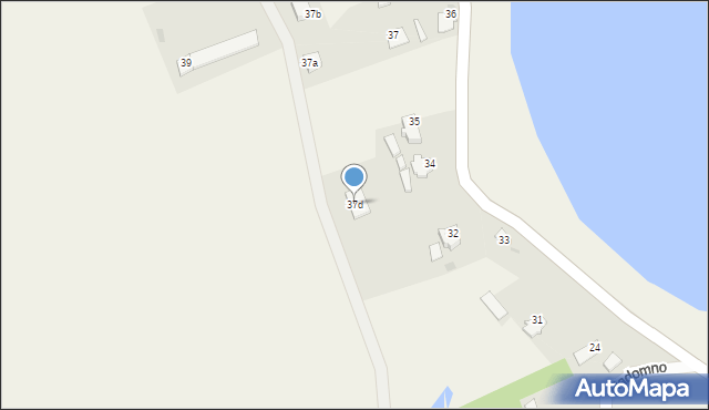 Radomno, Radomno, 37d, mapa Radomno