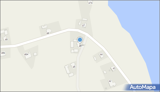 Radomno, Radomno, 46, mapa Radomno