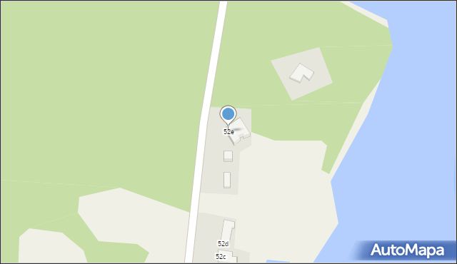 Radomno, Radomno, 52e, mapa Radomno