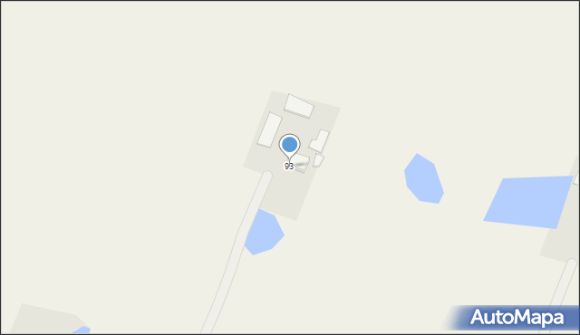 Radomno, Radomno, 93, mapa Radomno