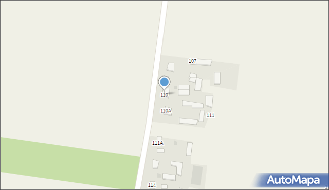 Radomyśl, Radomyśl, 110, mapa Radomyśl