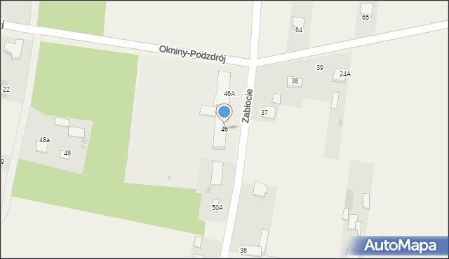 Radomyśl, Radomyśl, 46, mapa Radomyśl