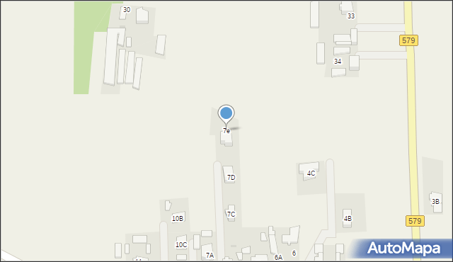 Radonice, Radonice, 7e, mapa Radonice
