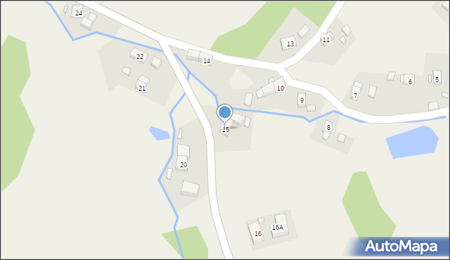 Radoniów, Radoniów, 15, mapa Radoniów