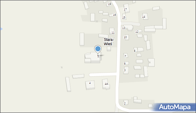 Radoryż Kościelny, Radoryż Kościelny, 5, mapa Radoryż Kościelny