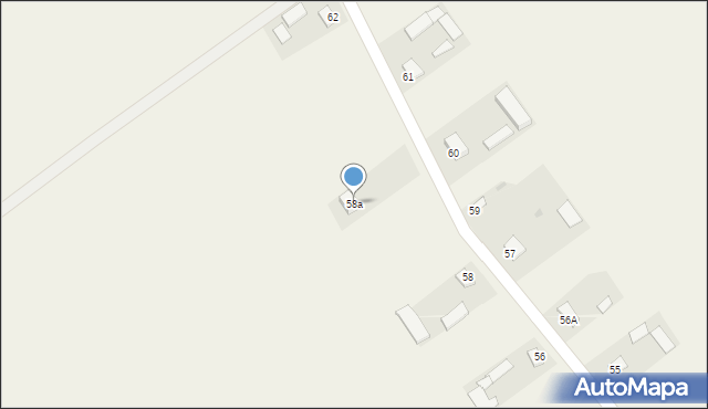 Radoryż Kościelny, Radoryż Kościelny, 58a, mapa Radoryż Kościelny