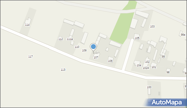 Radoryż Smolany, Radoryż Smolany, 108, mapa Radoryż Smolany