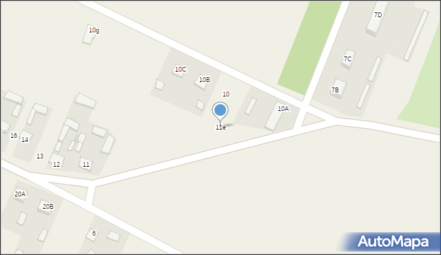 Radoryż Smolany, Radoryż Smolany, 11e, mapa Radoryż Smolany