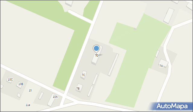 Radoryż Smolany, Radoryż Smolany, 7D, mapa Radoryż Smolany