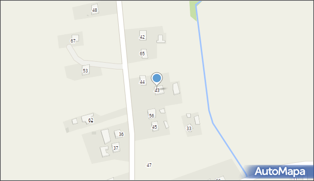 Radość, Radość, 43, mapa Radość