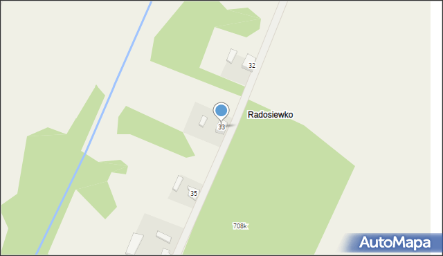 Radosiew, Radosiew, 33, mapa Radosiew