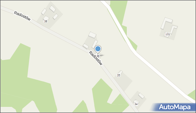 Radostów, Radostów, 36, mapa Radostów